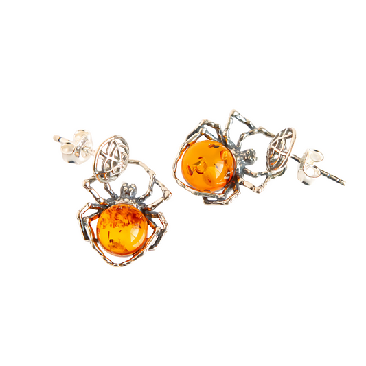 spider earrings