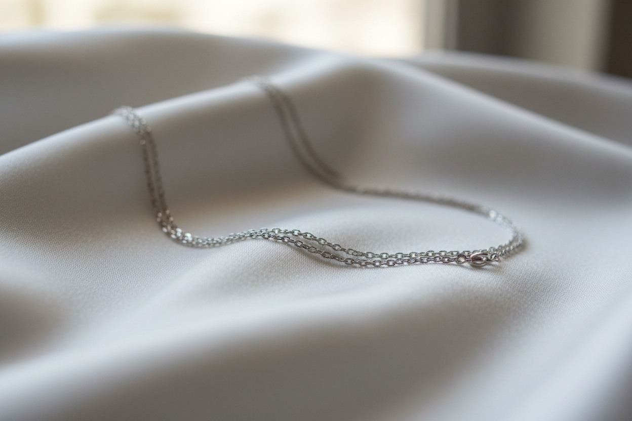 sterling silver cable chains