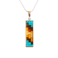 mosaic pendant necklace