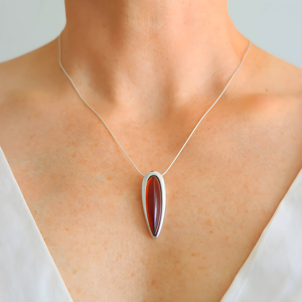 Baltic amber necklace
