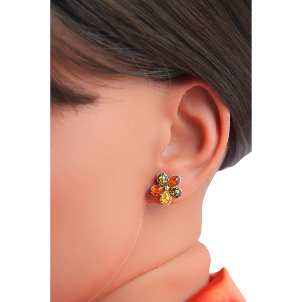 Amber Earrings