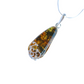 green baltic amber pendant