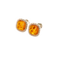 Sterling Silver Amber earrings