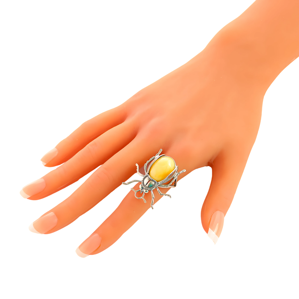 scarab beetle ring