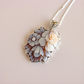 Italian Cameo Shell Pendant in Sterling Silver