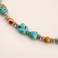 Western Turquoise Necklace with Tibetan Silver