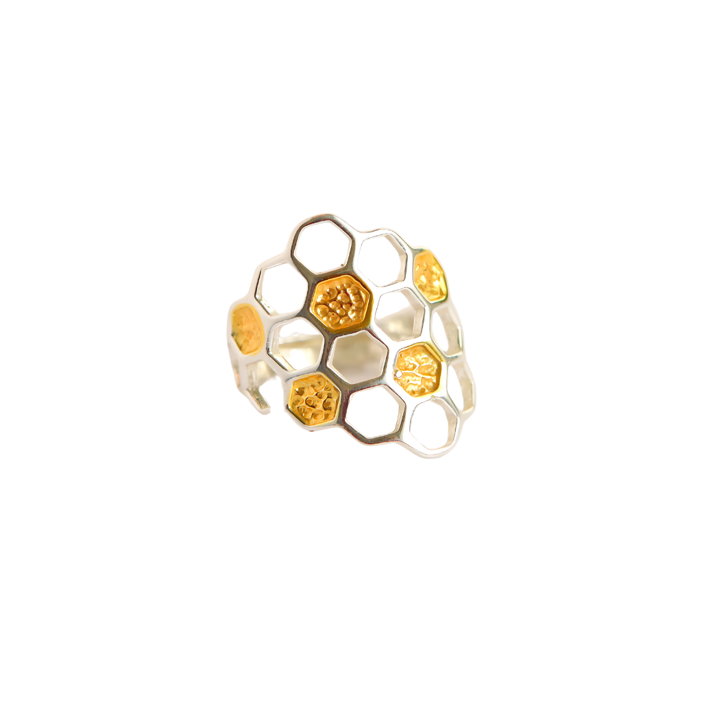 honeycomb ring