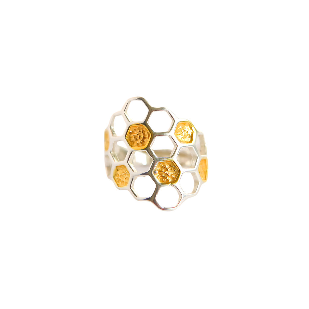 honeycomb ring