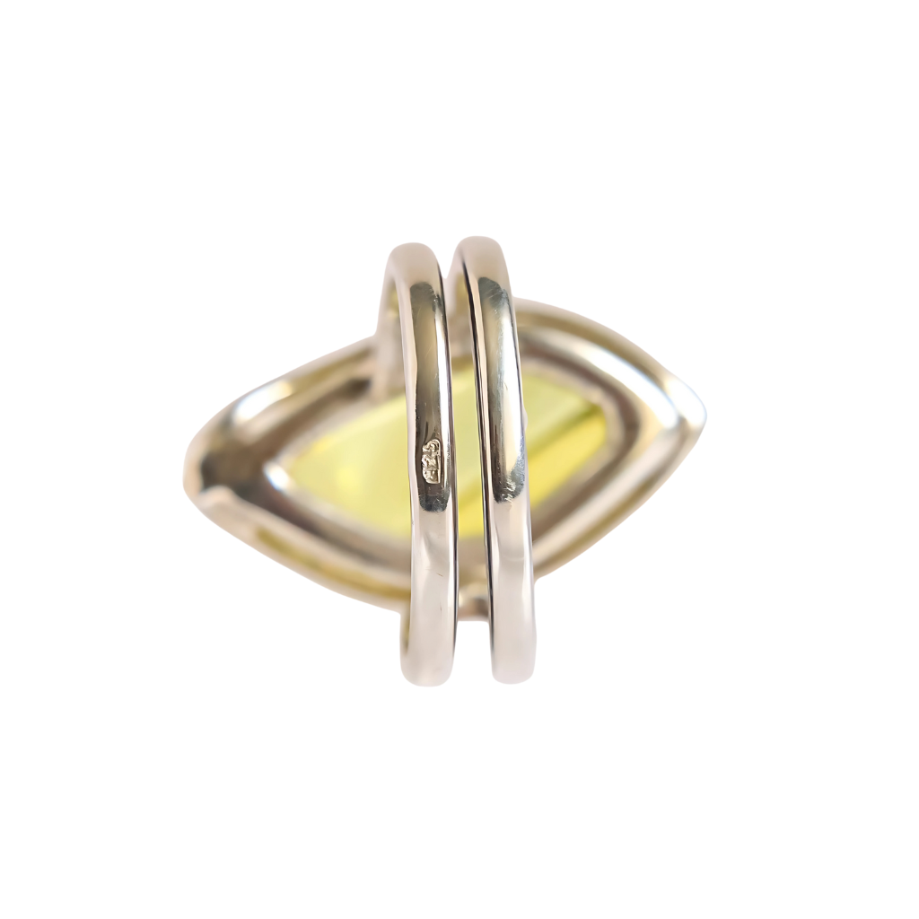 baltic lemon amber ring