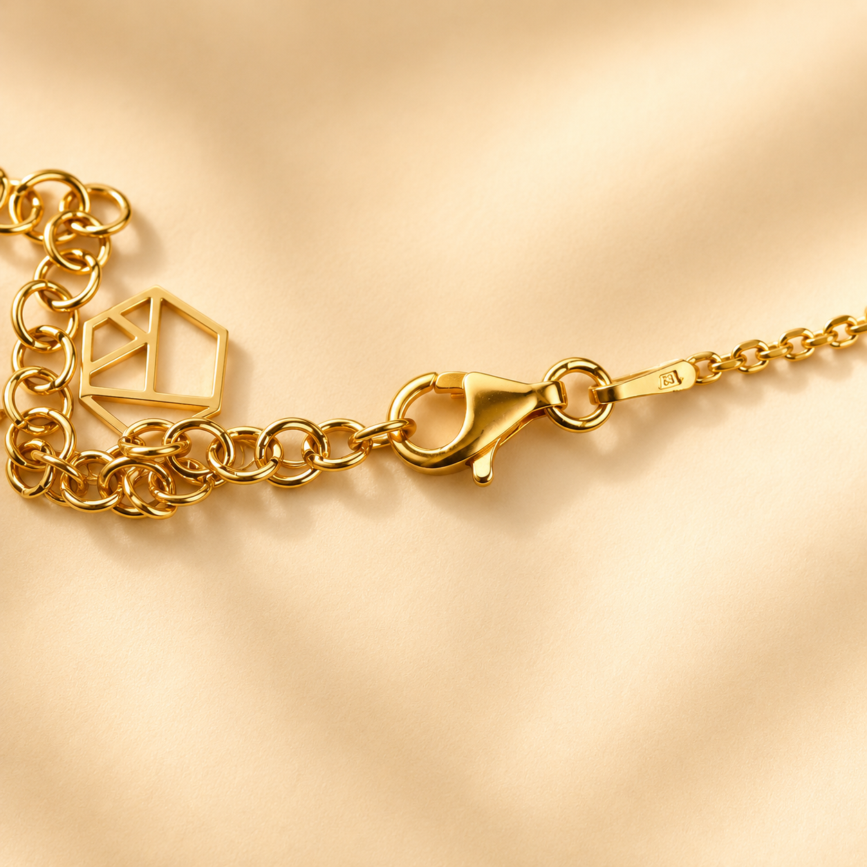 Tomasz Kargul 14k Gold Plated Amber Necklace- Sterling Silver
