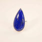 Genuine Lapis Lazuli Statement Ring in 925 Sterling Silver