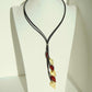 Natural Baltic Multicolor Amber Modern Chic Necklace