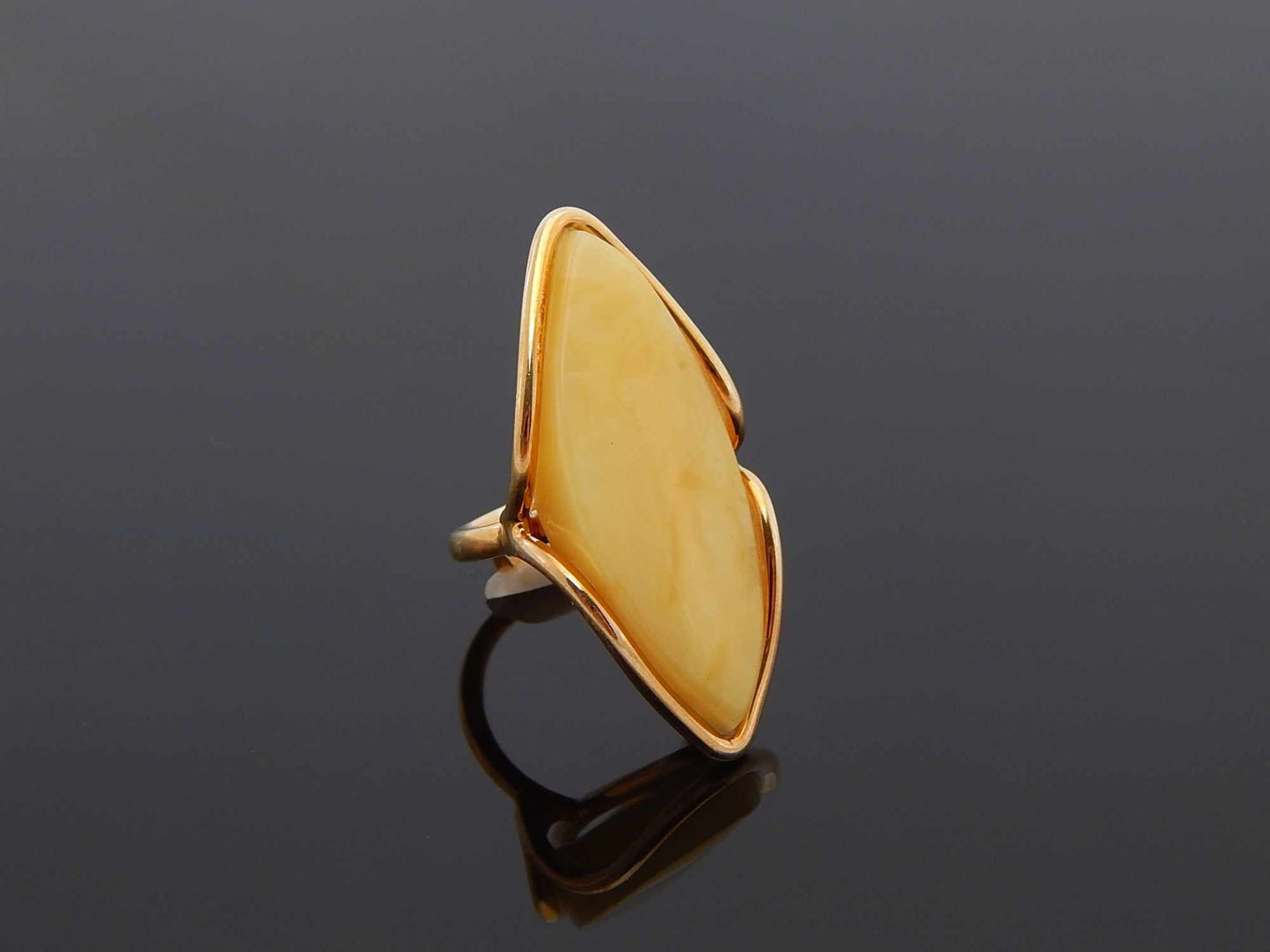 butterscotch amber ring