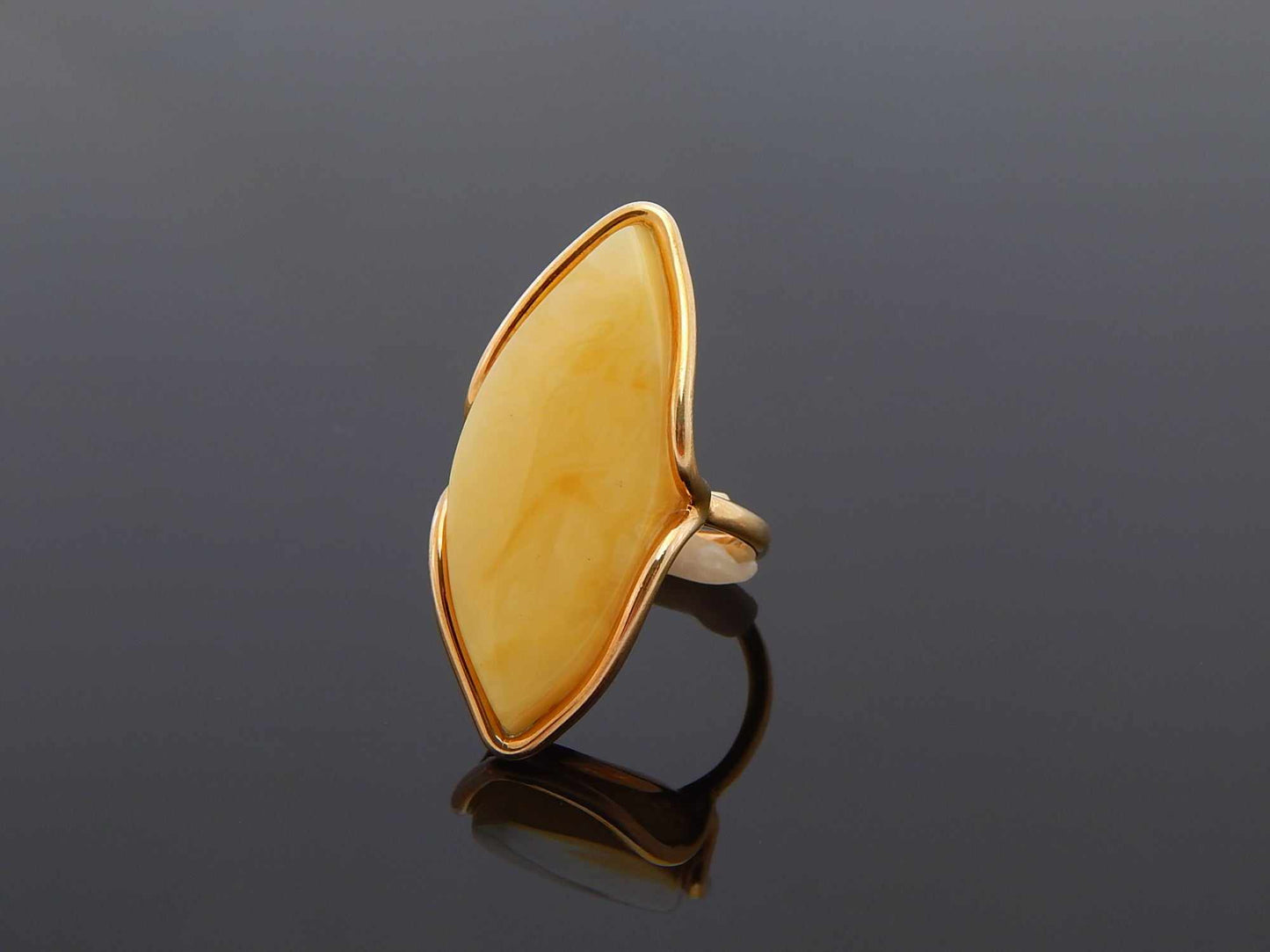 butterscotch amber ring