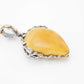 Natural Baltic Butterscotch Sleepy Hallow Limited Edition Pendant Necklace in 925 Sterling Silver