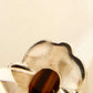 Genuine Tigers Eye Boho Chic Ring in 925 Sterling Silver