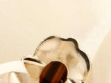 Genuine Tigers Eye Boho Chic Ring in 925 Sterling Silver