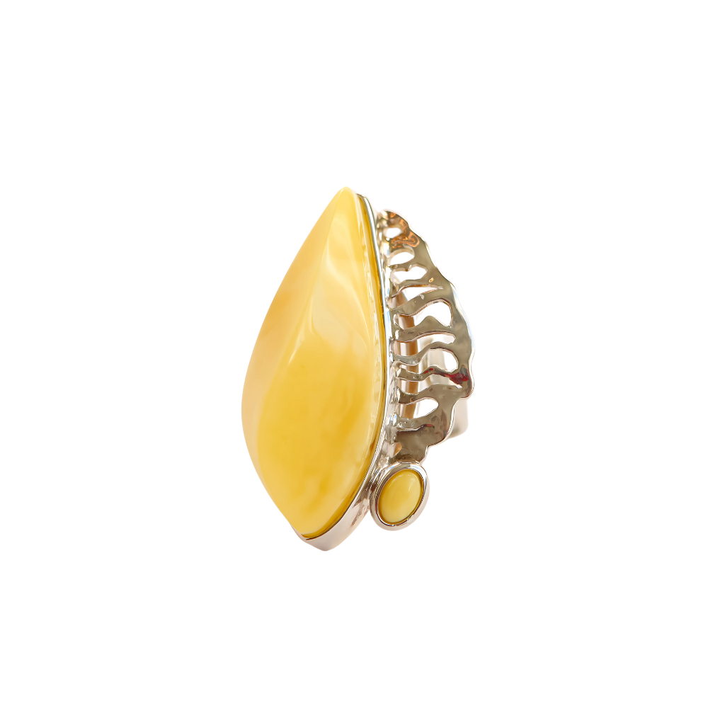 butterscotch amber ring