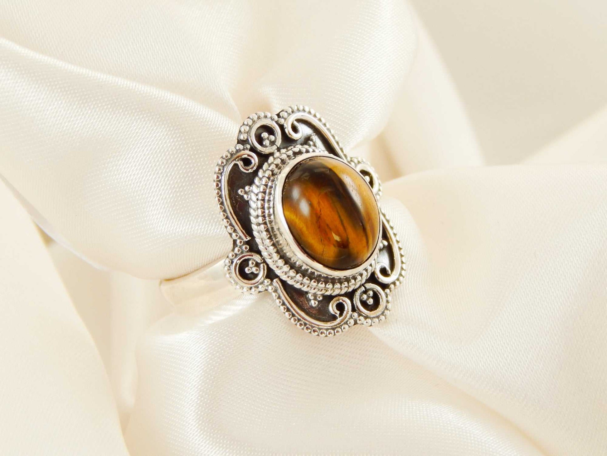 Tigers Eye Ring