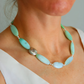 Australian Chrysoprase Necklace – Ombre Green Gemstones-Southwestern