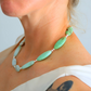Australian Chrysoprase Necklace – Ombre Green Gemstones-Southwestern