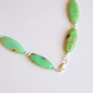 Australian Chrysoprase Necklace – Ombre Green Gemstones-Southwestern