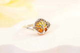 genuine baltic amber ring