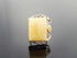 Natural Baltic butterscotch amber ring in 925 sterling silver, handmade avant garde design.