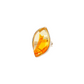 Natural Baltic Lemon Amber Ombre Adjustable Ring in 925 Sterling Silver - Jūratė Amber Adjustable Rings  Jūratė Amber