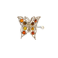 sterling silver butterfly ring