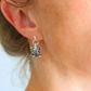 Horny Toad Dangle Earrings – Sterling Silver Southwest Lizard Jewelry