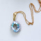 aquamarine pendant