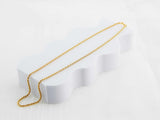 14K Gold Plated 925 Silver Italian Rope Chain