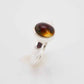 Black Fire Opal Ring