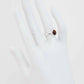 Black Fire Opal Ring